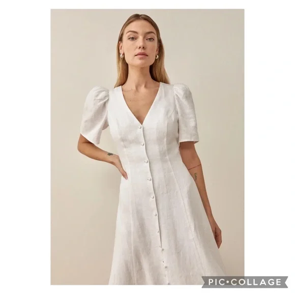 long sleeve lace wedding dresses Boho Lace Deep V-Neck Bell Sleeves A-Line Wedding Dress